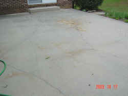 Patio BEFORE